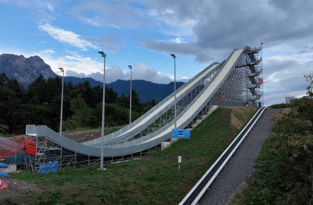 Sprungschanze, Leysin Tobler AG