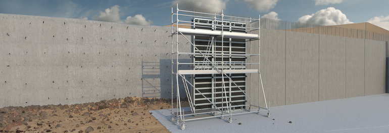 Work scaffolding on construction sites Tobler AG Tobler AG