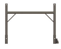 Scaffolding frame made of high-quality steel or aluminium Tobler AG