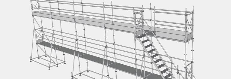 De-icing and washing scaffolding Tobler AG Tobler AG